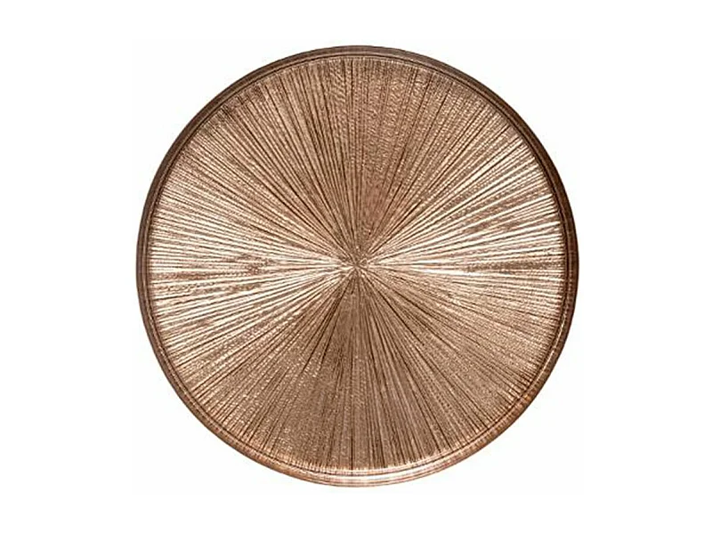 Lot de 6 Assiettes Plates "Astra" 28cm Champagne