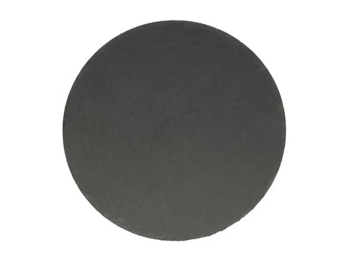 Lot de 6 Assiettes Plates "Ardoise" 28cm Gris