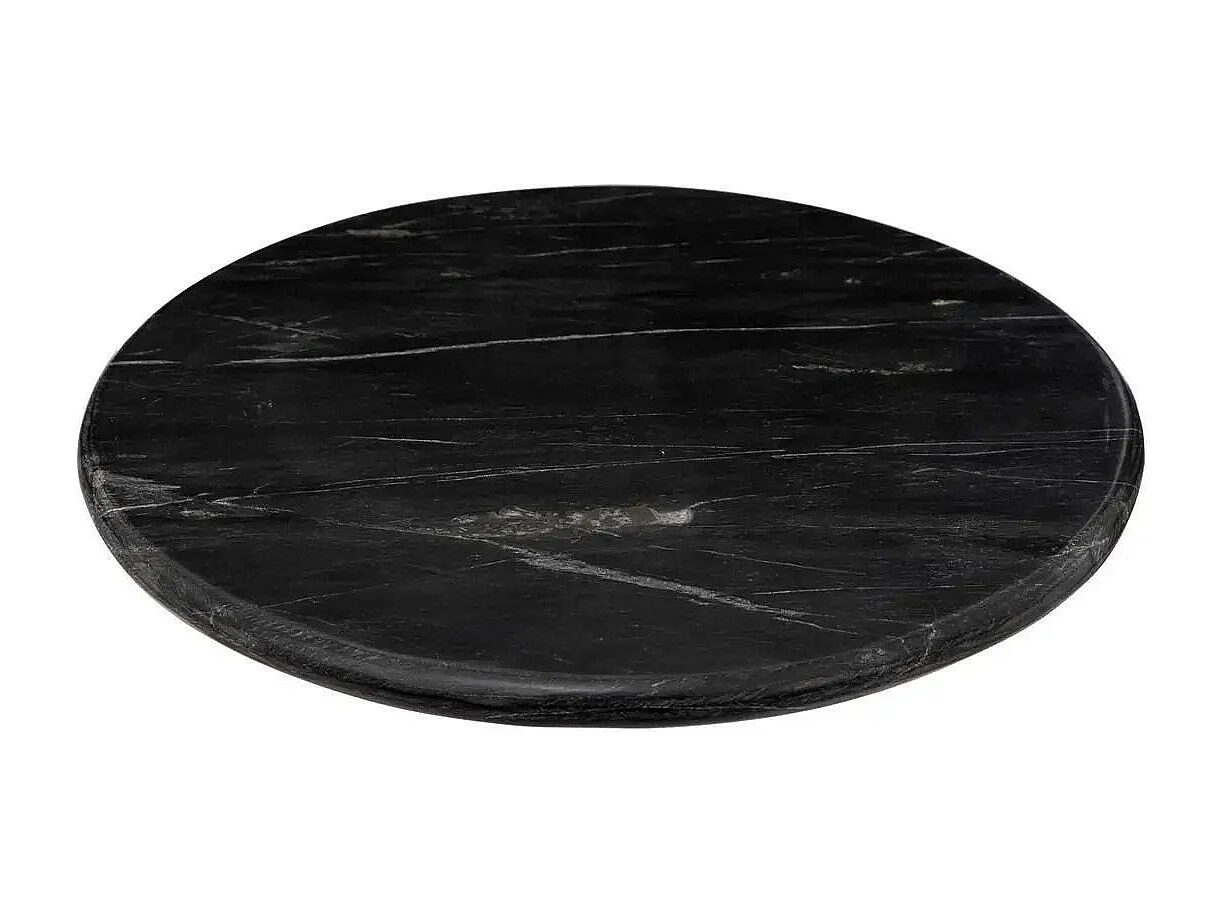 Lot de 6 Assiettes de Présentation "Sublima" 30cm Noir