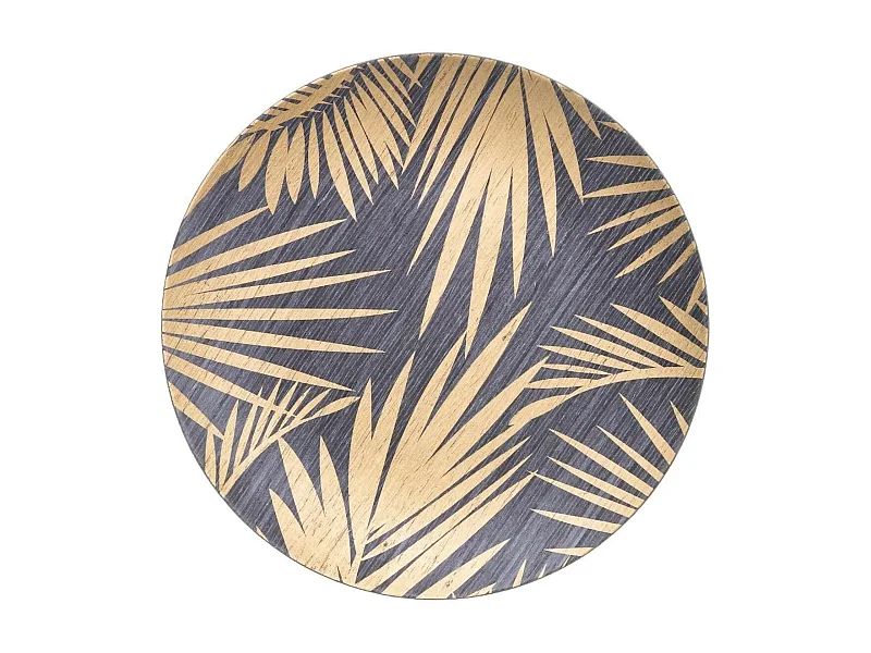 Assiette de Présentation "Galerie des Merveilles" 33cm Noir