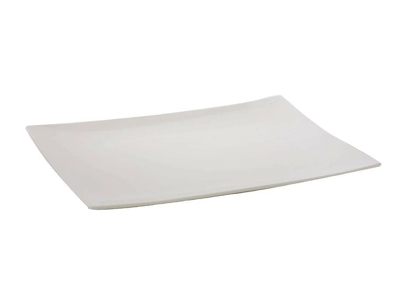 Lot de 6 Assiettes de Présentation "Tokyo" 32cm Blanc