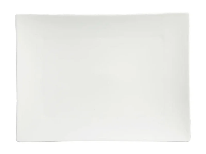 Lot de 6 Assiettes de Présentation "Tokyo" 32cm Blanc