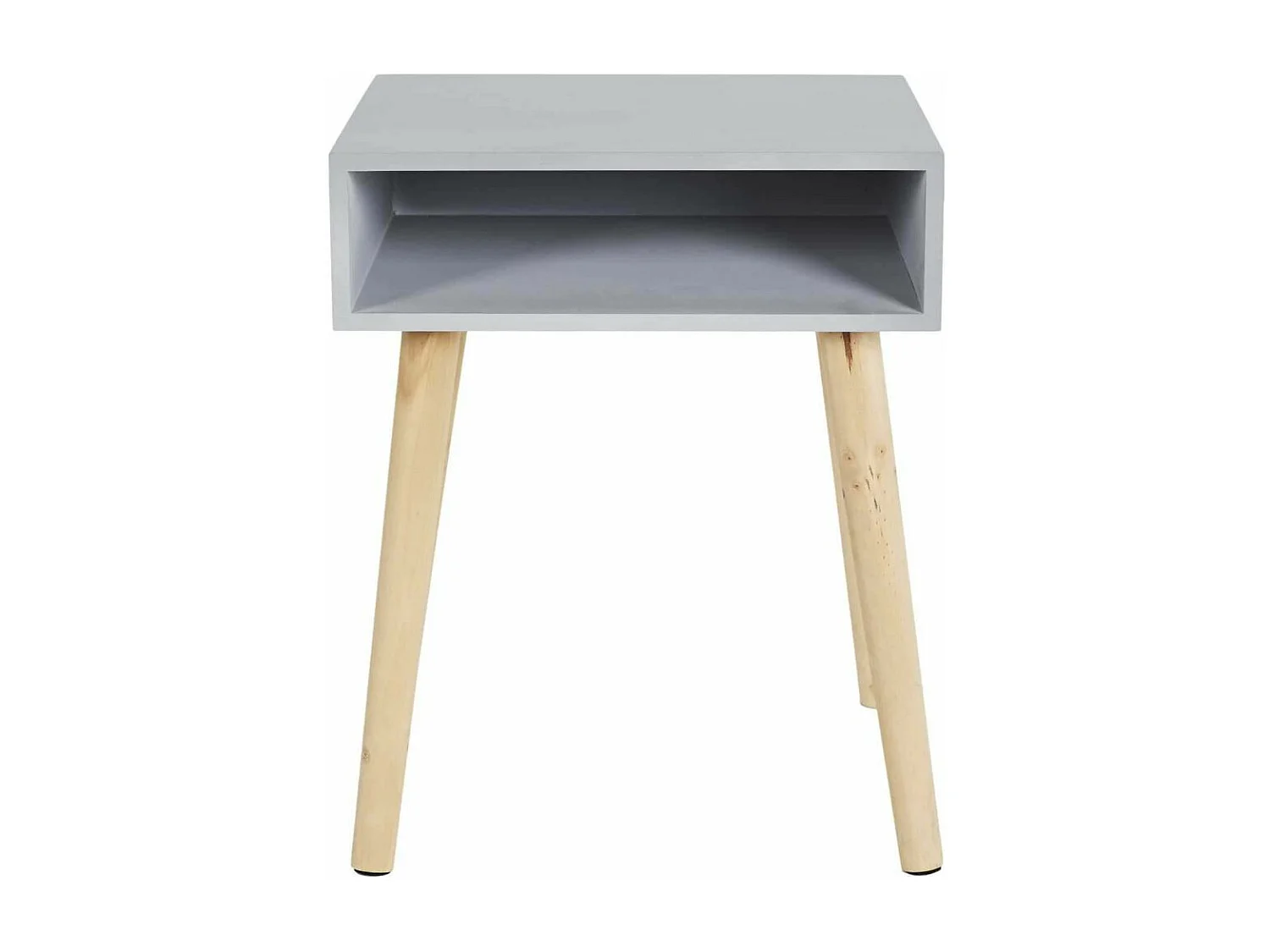 Table De Chevet Niche Gris