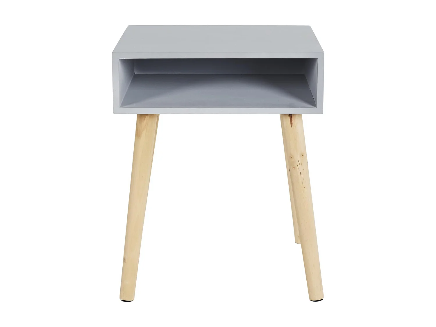 Table De Chevet Niche Gris