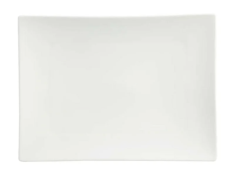 Lot de 6 Assiettes Plates "Tokyo" 28cm Blanc