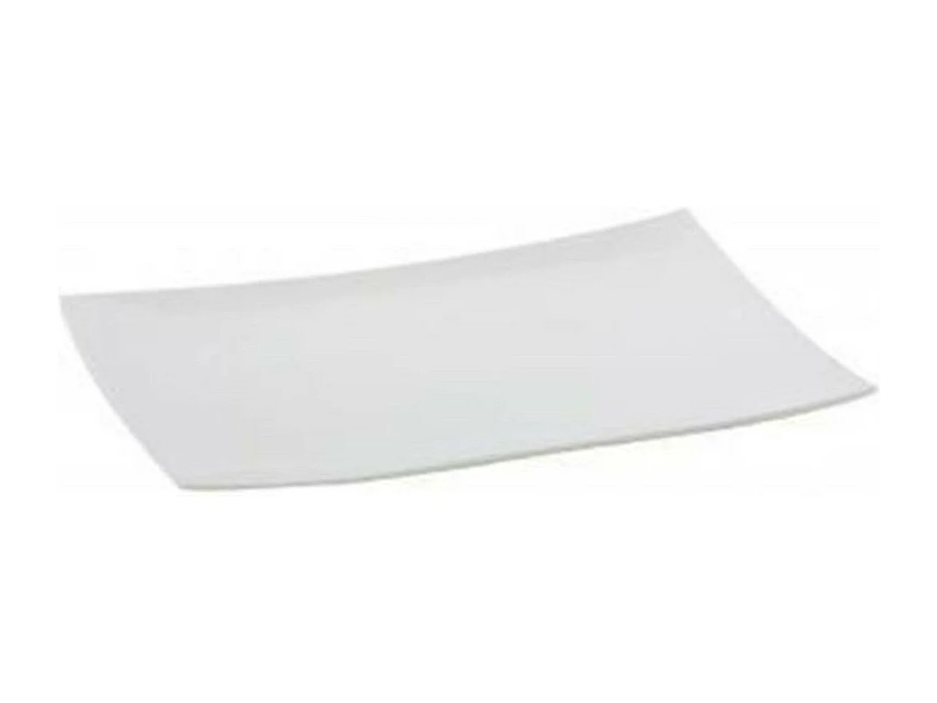 Lot de 6 Assiettes Plates "Tokyo" 28cm Blanc