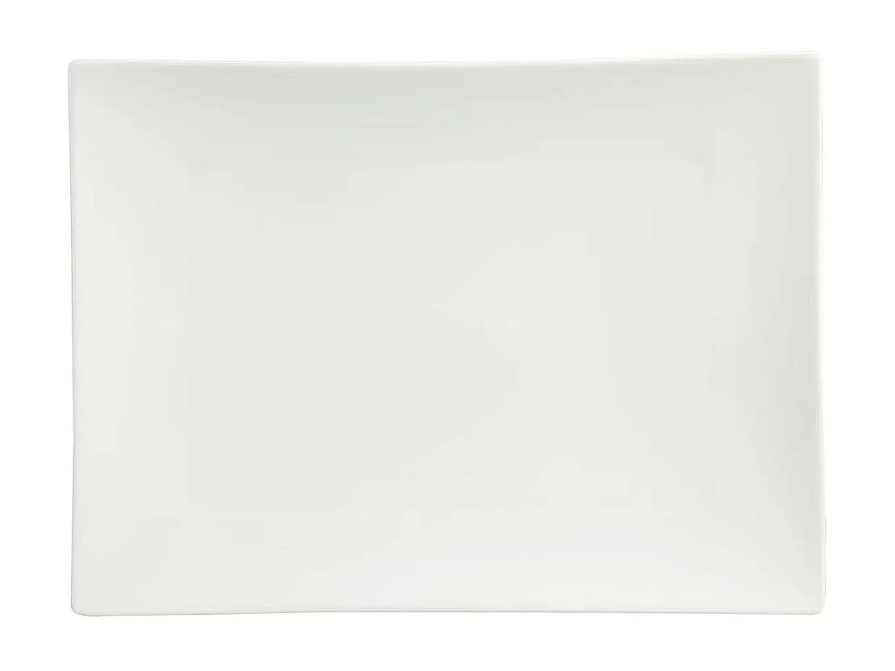 Lot de 6 Assiettes Plates "Tokyo" 28cm Blanc