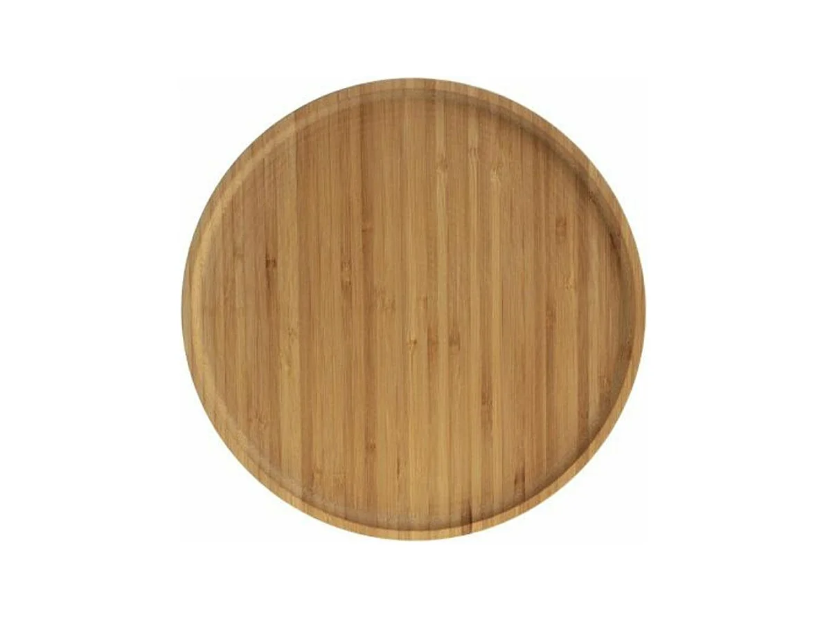 Lot de 6 Assiettes "Bambou" 26cm Naturel