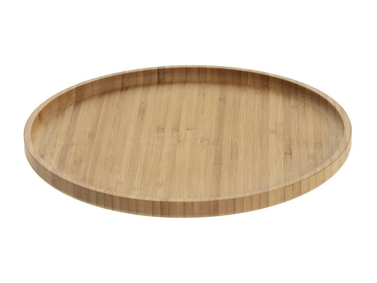 Lot de 6 Assiettes "Bambou" 26cm Naturel