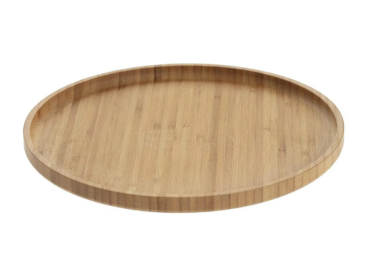 Lot de 6 Assiettes "Bambou" 26cm Naturel