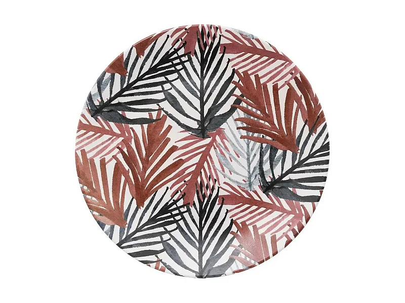 Lot de 6 Assiettes Plates "Alicante" 26cm Multicolore