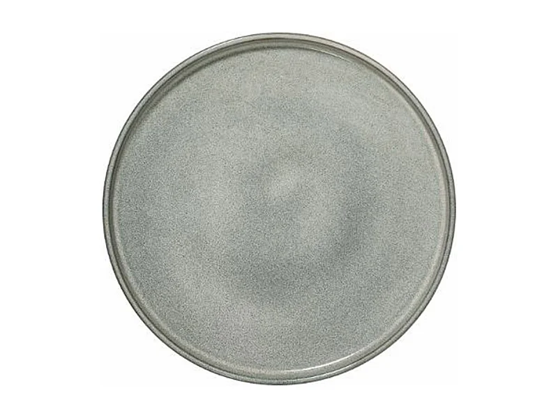 Lot de 6 Assiettes Plates "Terre Inconnue" 27cm Vert