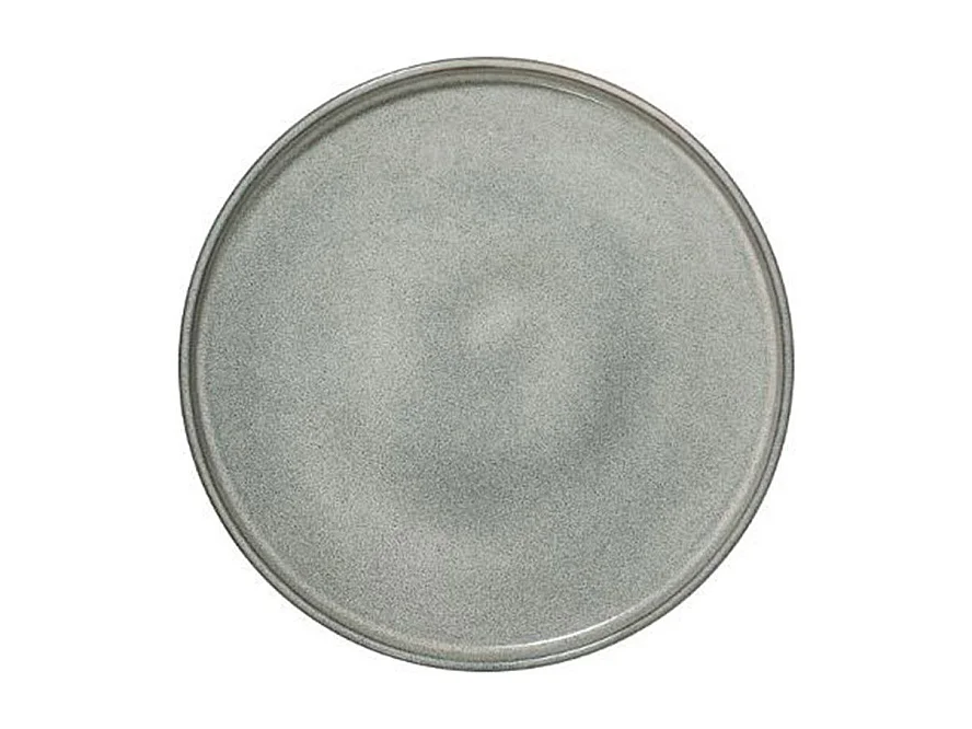 Lot de 6 Assiettes Plates "Terre Inconnue" 27cm Vert