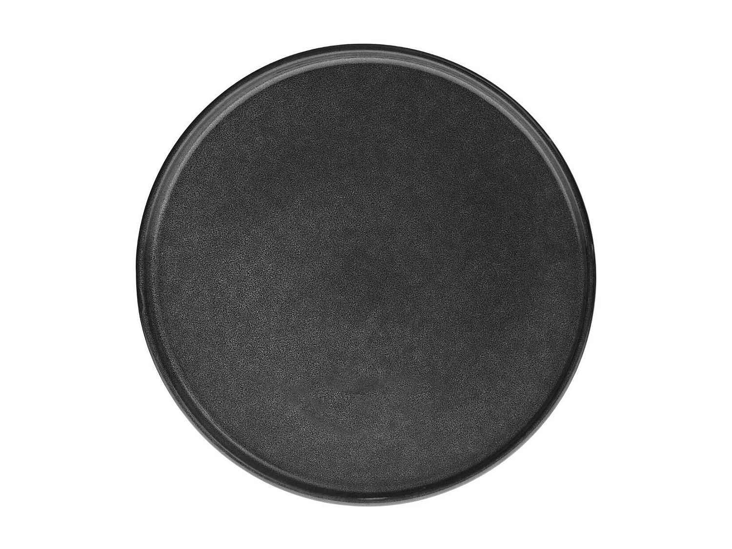 Lot de 6 Assiettes Plates "Terre Inconnue" 27cm Noir