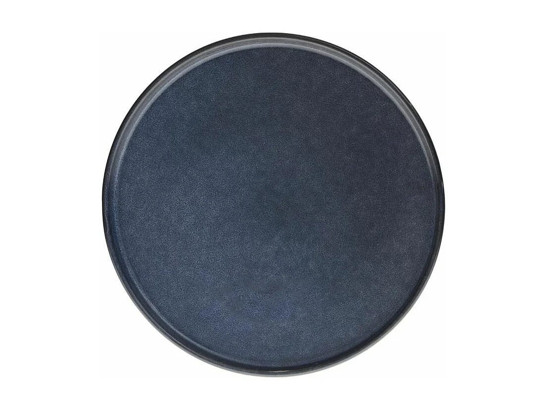 Lot de 6 Assiettes Plates "Terre Inconnue" 27cm Bleu