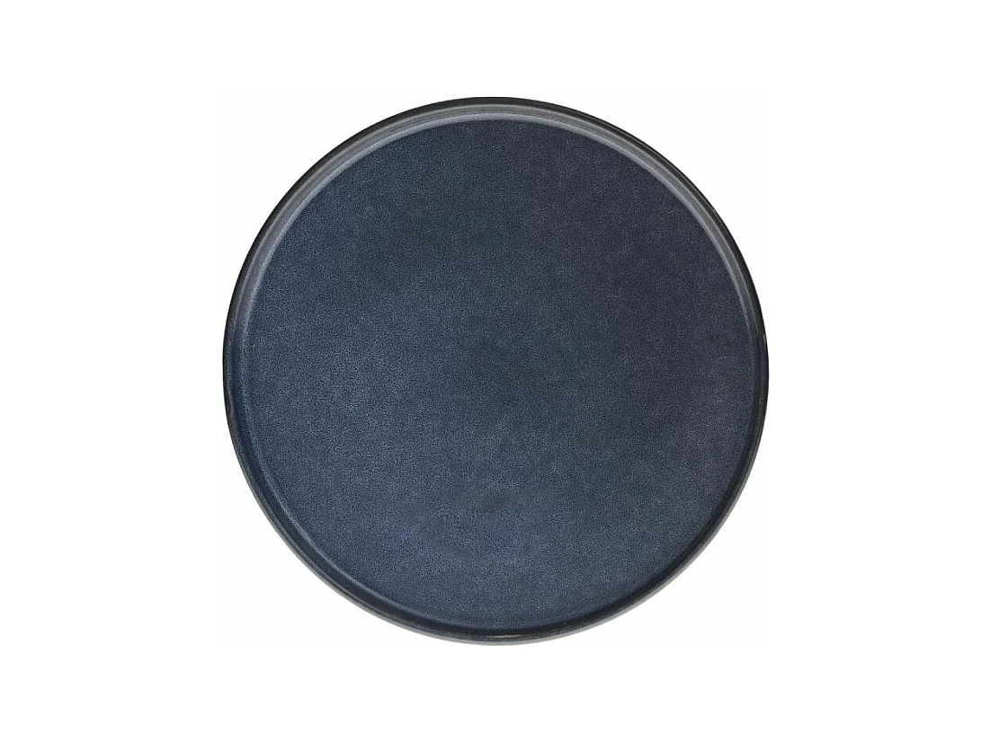Lot de 6 Assiettes Plates "Terre Inconnue" 27cm Bleu