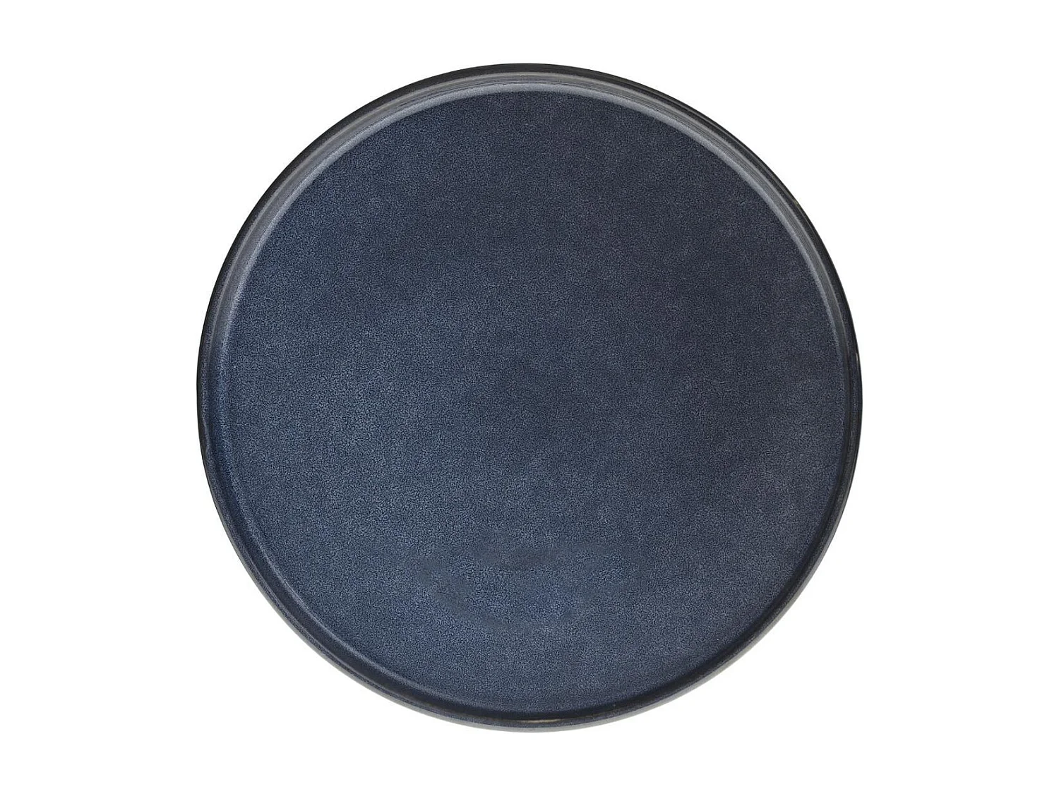 Lot de 6 Assiettes Plates "Terre Inconnue" 27cm Bleu