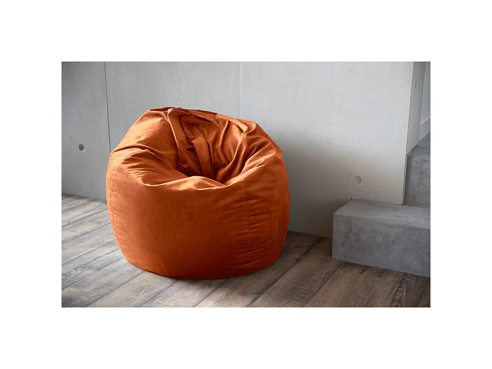 Jumbo Bag Pouf poire - terracotta - 14200v-78