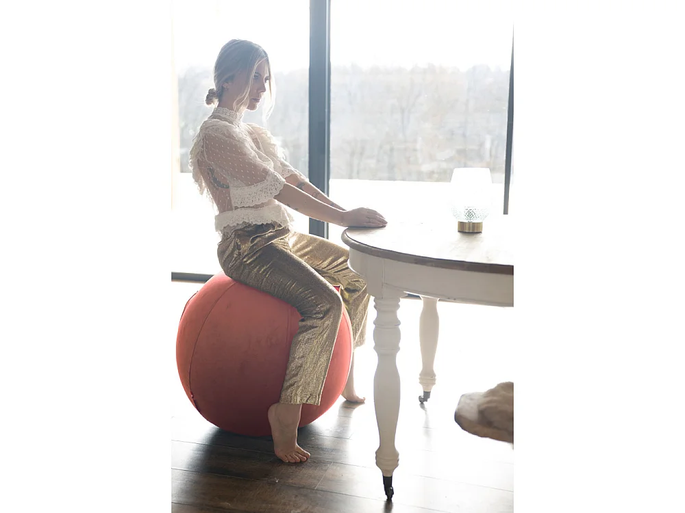 Jumbo Bag Balle de gym gonflable - terracotta - 14500v-78