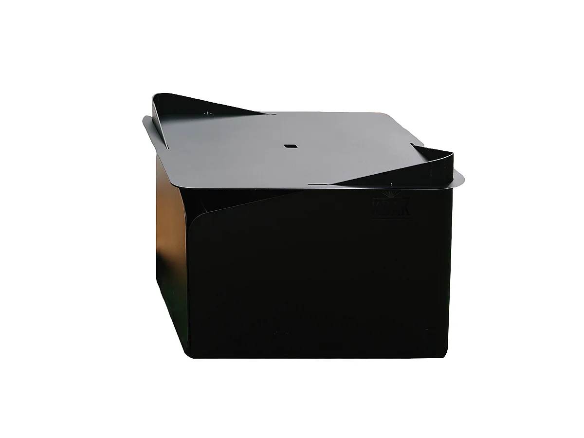 Krak Brasero 3en1 noir - levant + grille + plateau noir