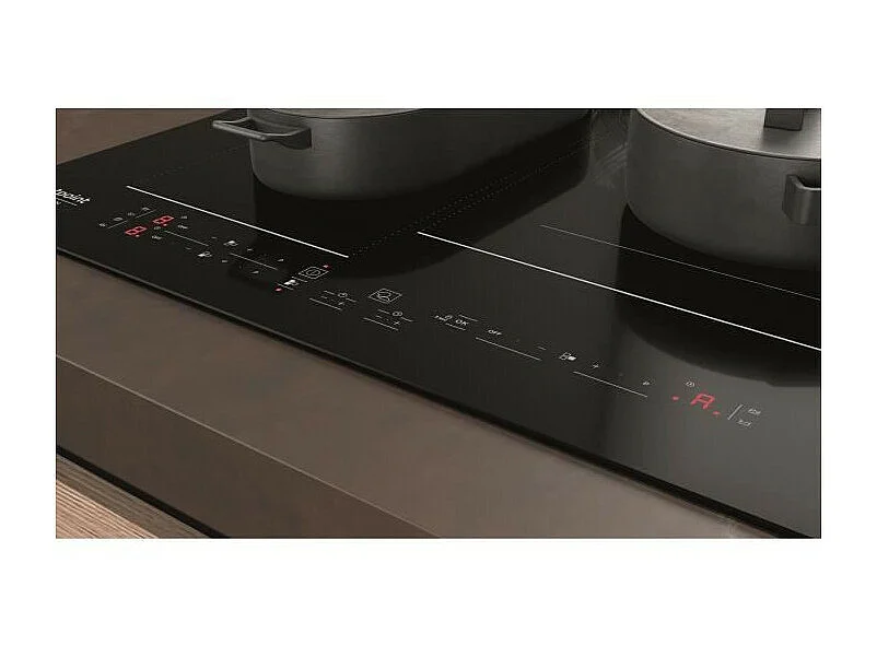 Hotpoint Table de cuisson induction 60cm 3 foyers 7200w noir - HB2760BNE