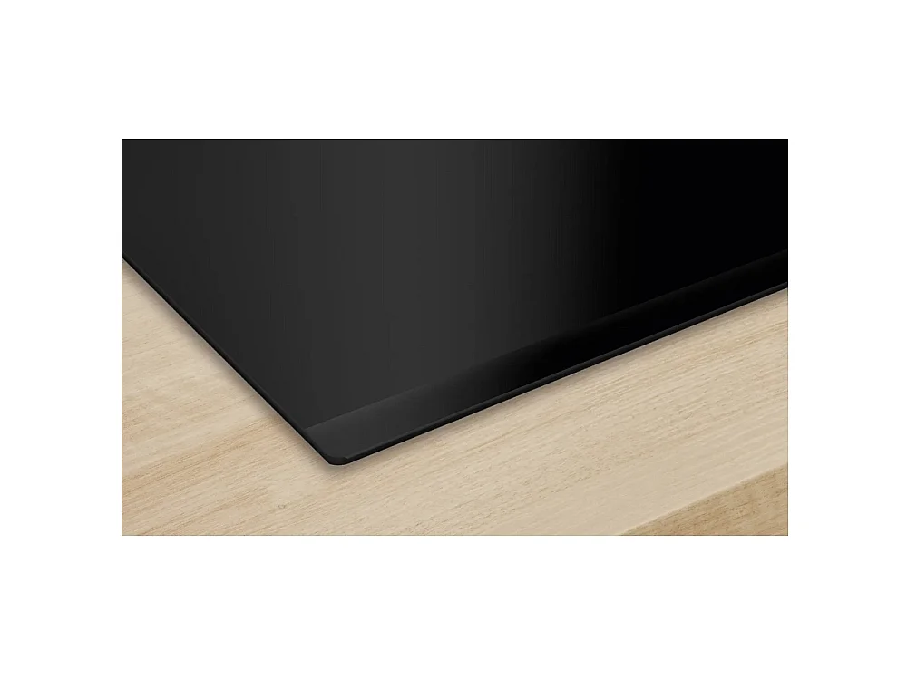 Siemens iQ500 EE611BPB5E Placa de Inducción de 60cm Negra Control Táctil Frontal Temporizador 4600W