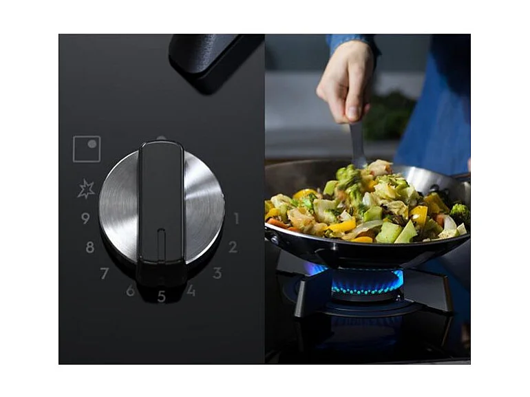 TABLE DE CUISSON MIXT INDUCTION GAZ - Série 800 - Largeur (mm):590 - 4 ELECTROLUX - KDI641723K