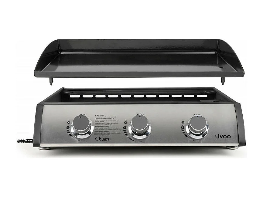 Plaque gaz LIVOO 61cm, DOC277