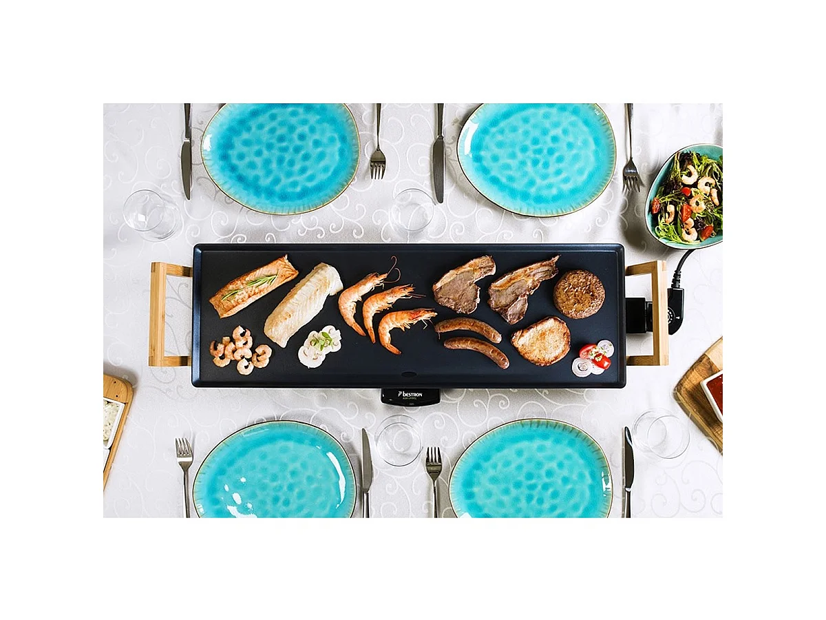 Bestron Plancha électrique 1800w 70x23cm - abp603bb