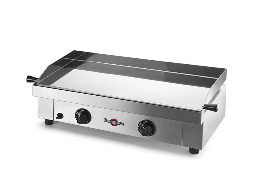 Krampouz Plancha gaz 3200w plaque acier inoxydable 64x34cm - ggcil2aa