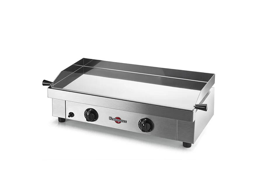 Krampouz Plancha gaz 3200w plaque acier inoxydable 64x34cm - ggcil2aa
