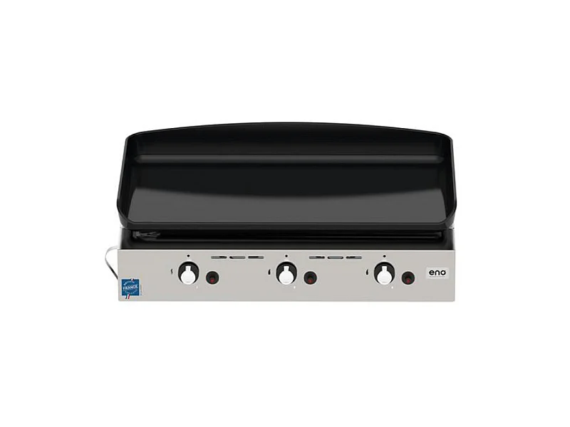 Eno Plancha gaz 6300w plaque fonte émaillée 62x36cm - 556532010701
