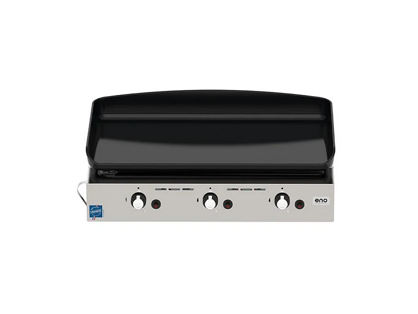 Eno Plancha gaz 6300w plaque fonte émaillée 62x36cm - 556532010701