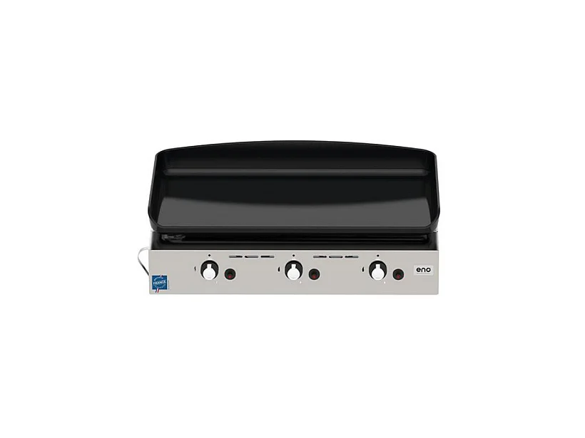 Eno Plancha gaz 6300w plaque fonte émaillée 62x36cm - 556532010701