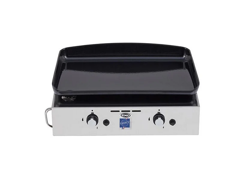 Eno Plancha gaz 5000w plaque fonte émaillée 47x36cm - 555032010701
