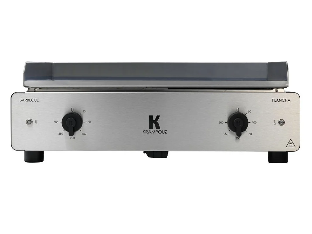 Krampouz Duo électrique barbecue/plancha 3500w - gicio2a-aa-00