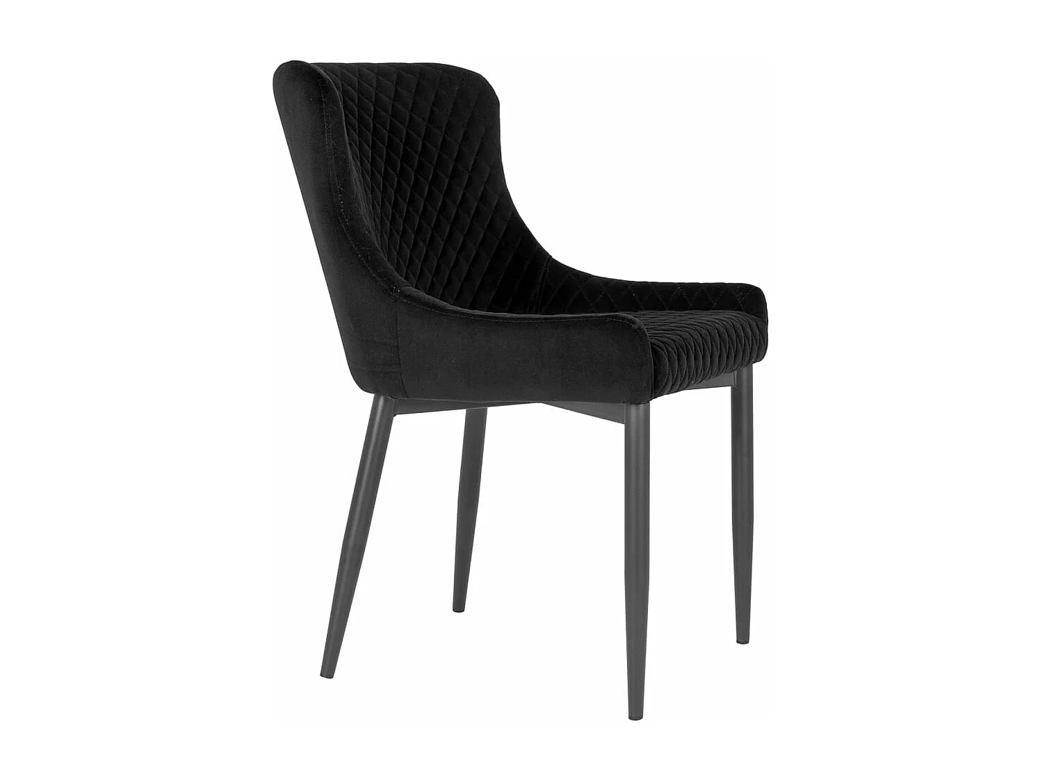 Chaise de salle à manger Mira Noir