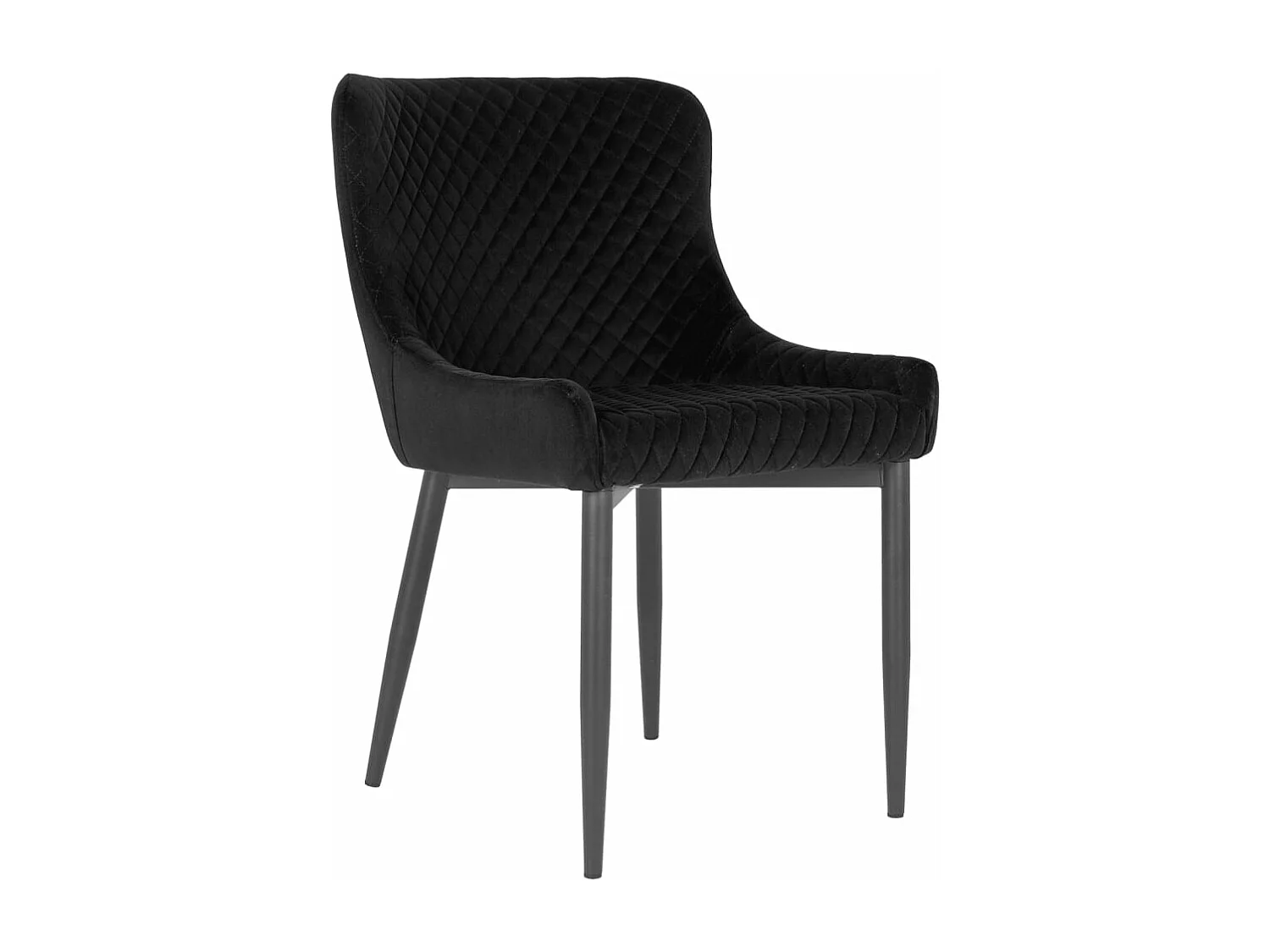 Chaise de salle à manger Mira Noir