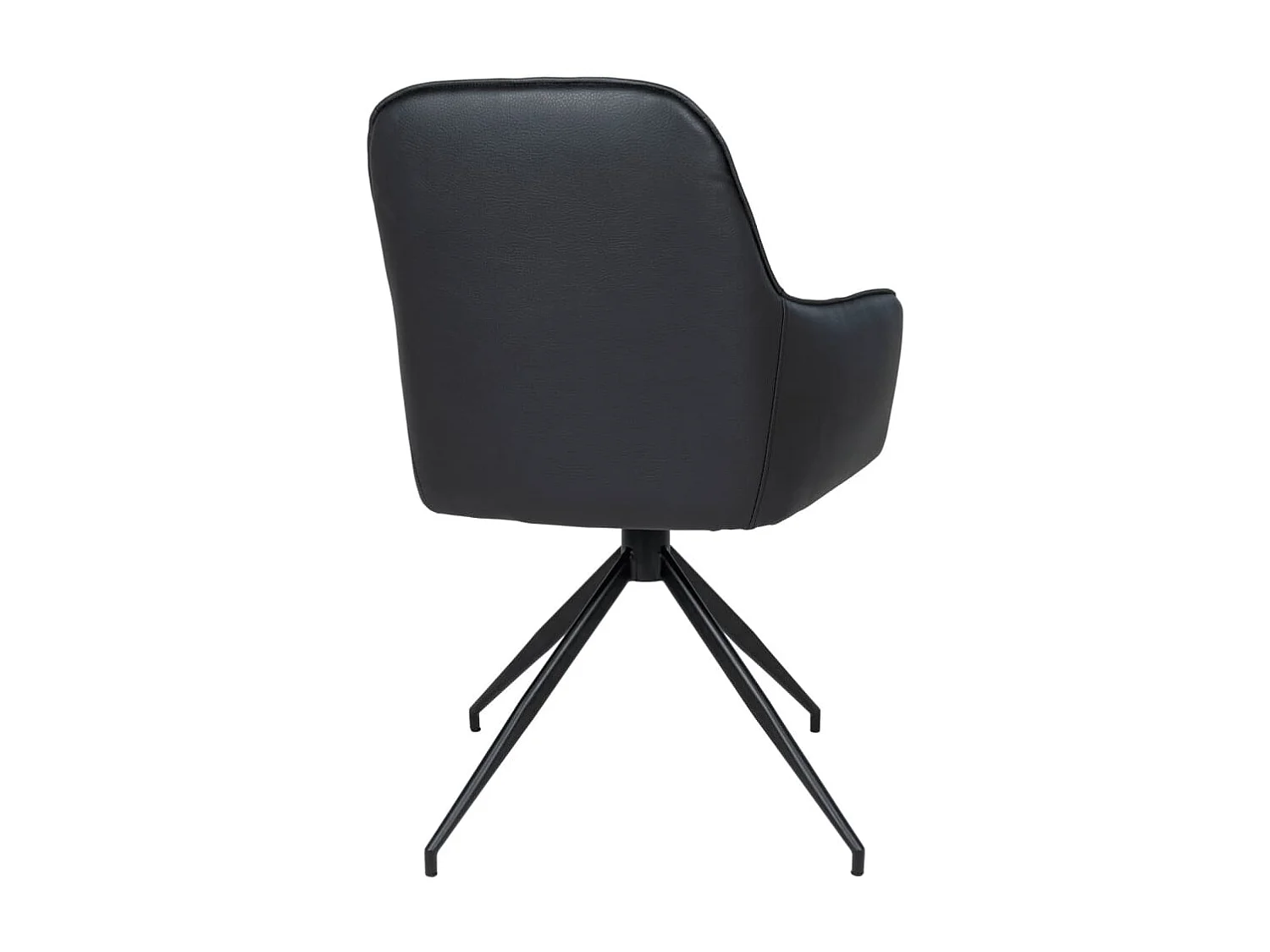 Chaise à manger pivotante Ava Noir