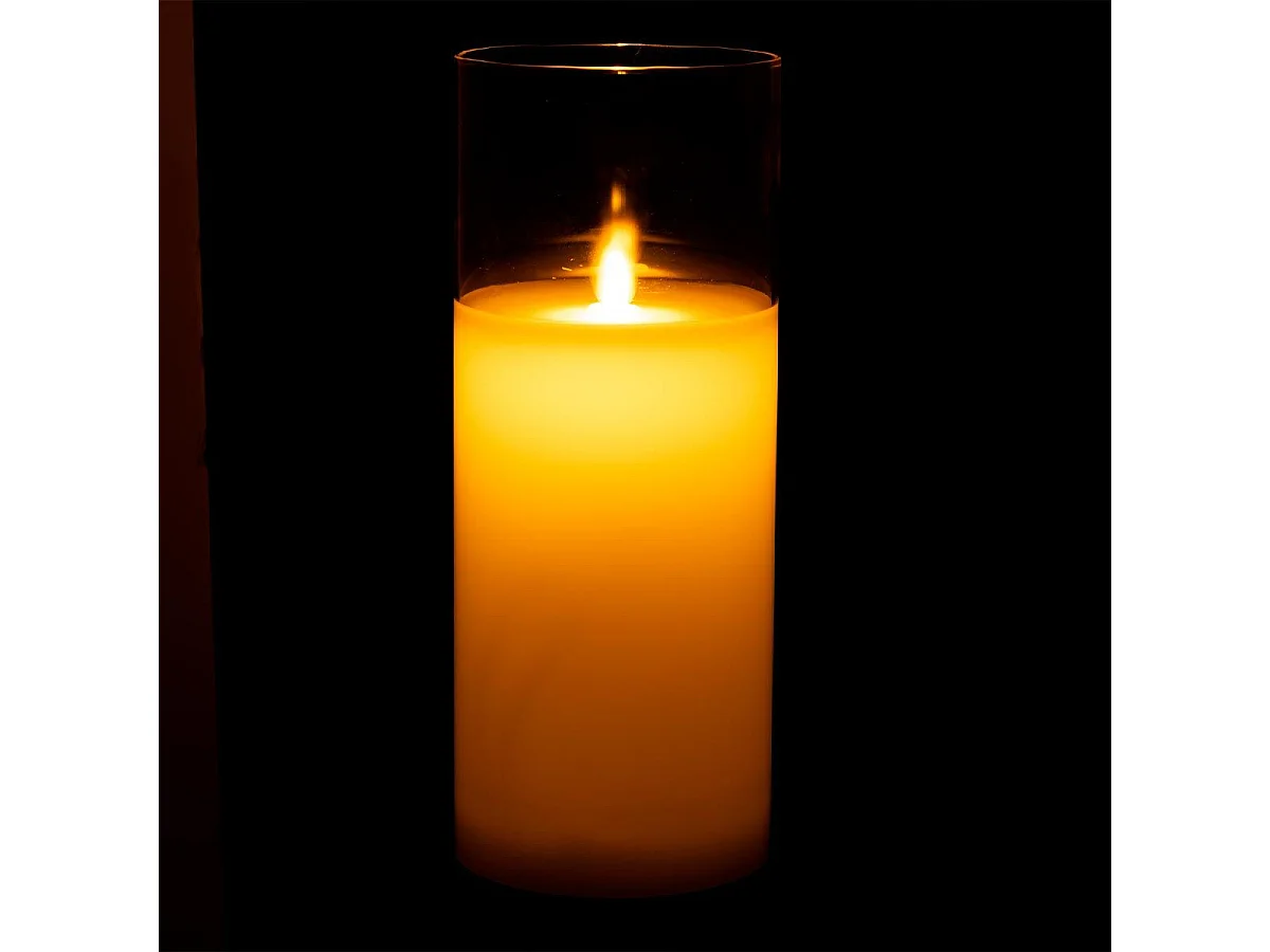 Lampe à Poser Led "Brillante" 20cm Transparent