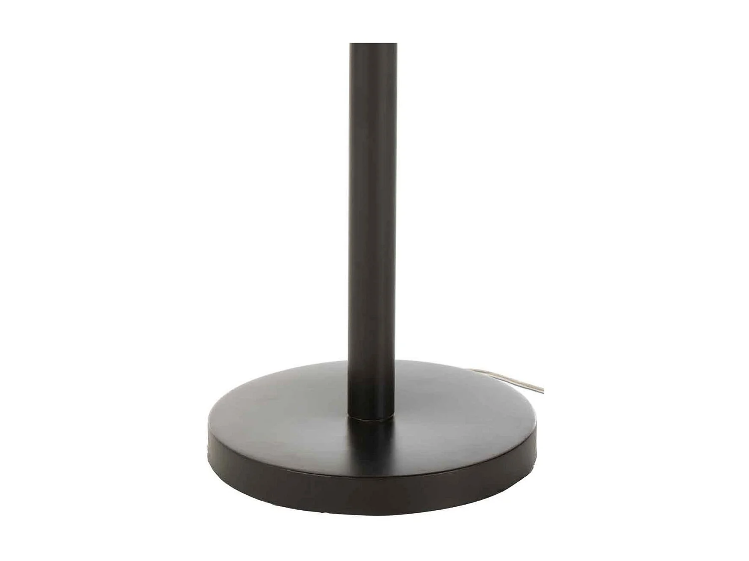 Lámpara Flora de hojas de metal negro H 73 cm