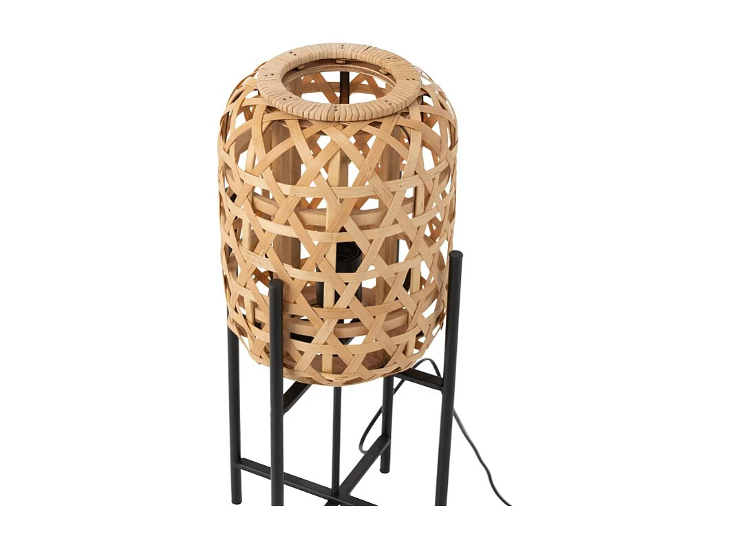 Lampe à Poser en Bambou "Dinaya" 53cm Naturel