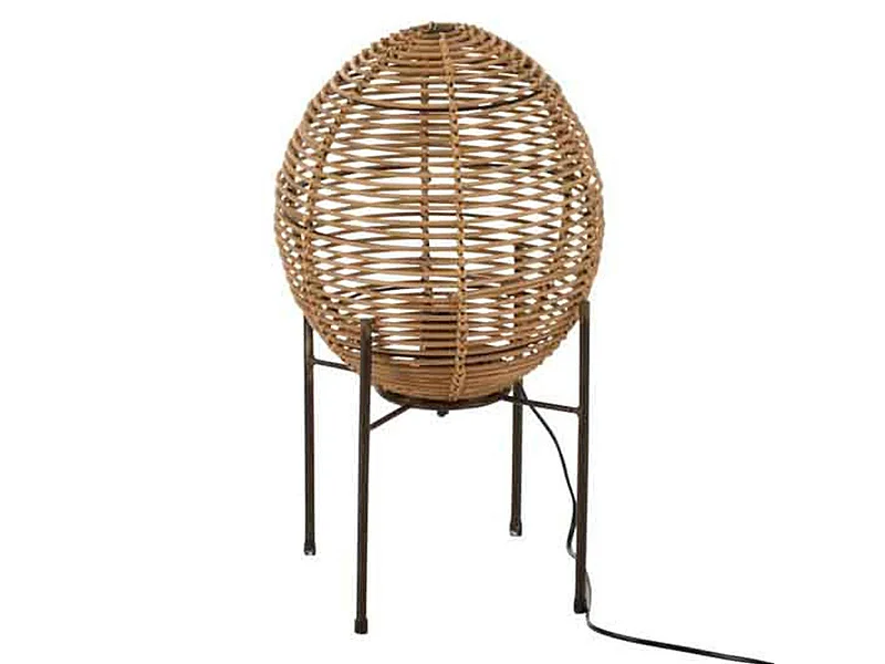 Lampe à Poser sur Pied "Trauco" 53cm Naturel