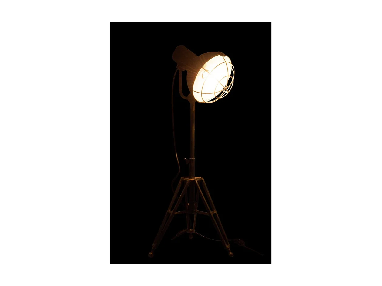 Lampe à Poser Industrielle "Néo" 93cm Gris