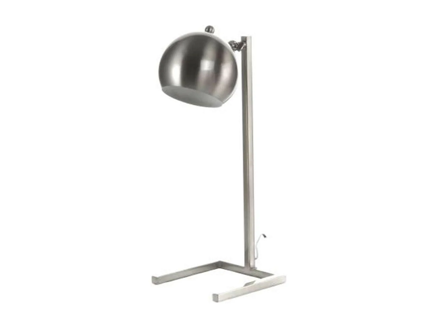 Lampe à Poser Déco "Bruna" 50cm Argent