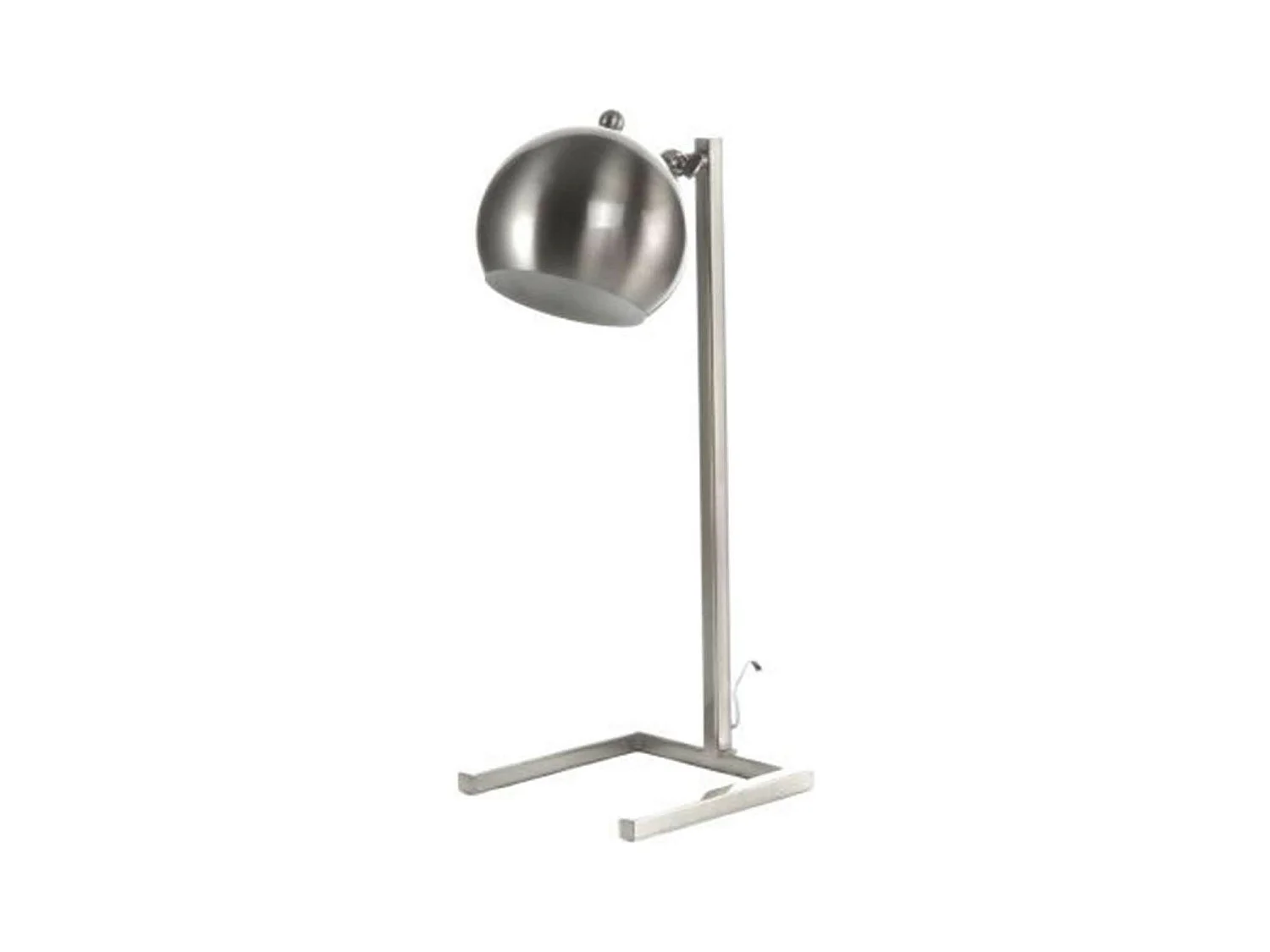 Lampe à Poser Déco "Bruna" 50cm Argent
