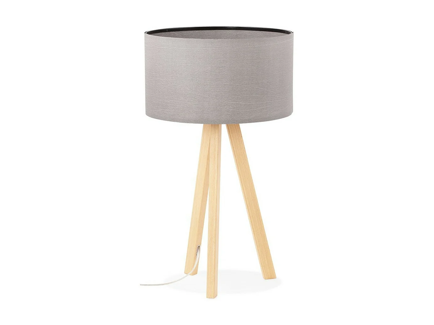 Lampe à Poser "Fidelio" 64cm Gris