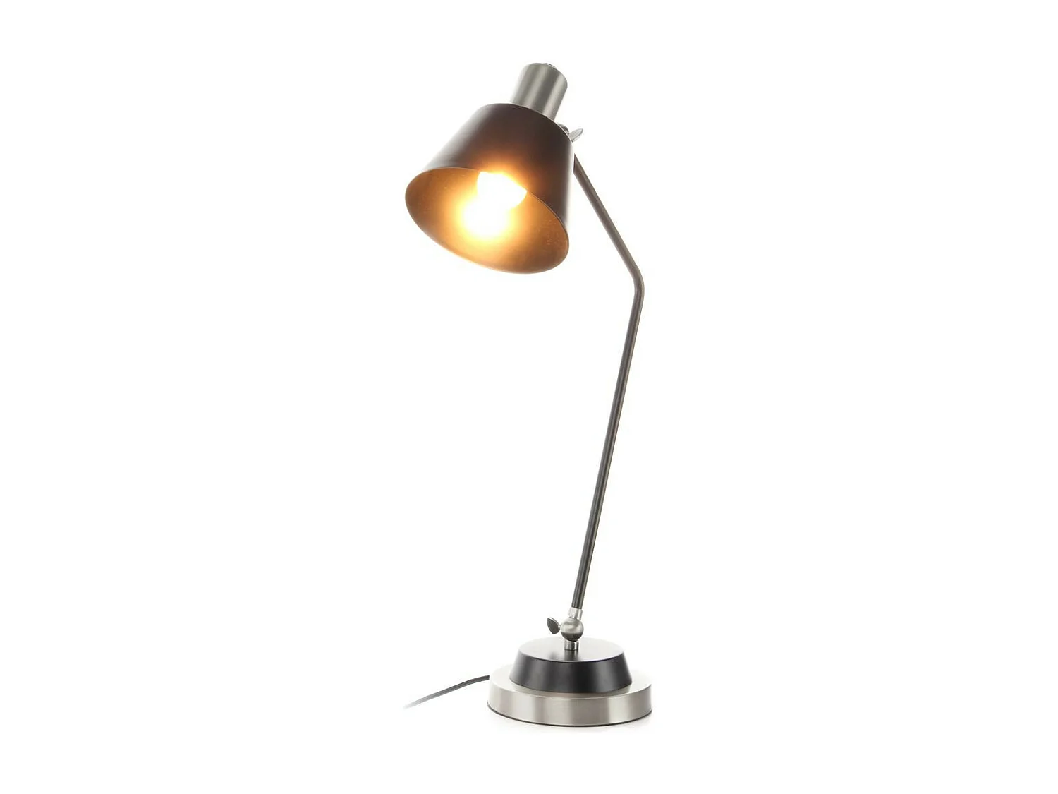 Lampe à Poser Déco "Triumph" 60cm Argent