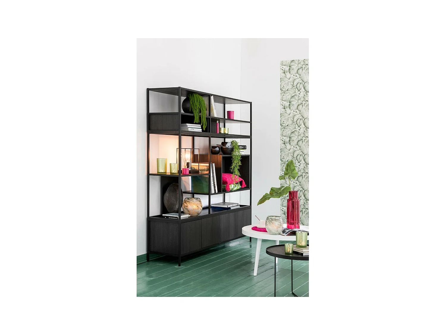 Lampe à Poser "Une Ampoule" 30cm Noir