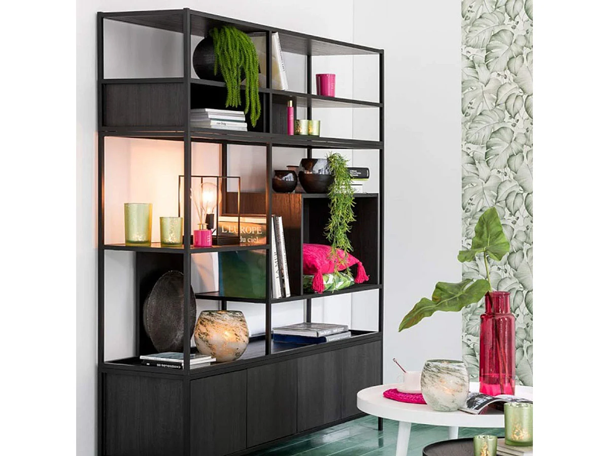 Lampe à Poser "Une Ampoule" 30cm Noir